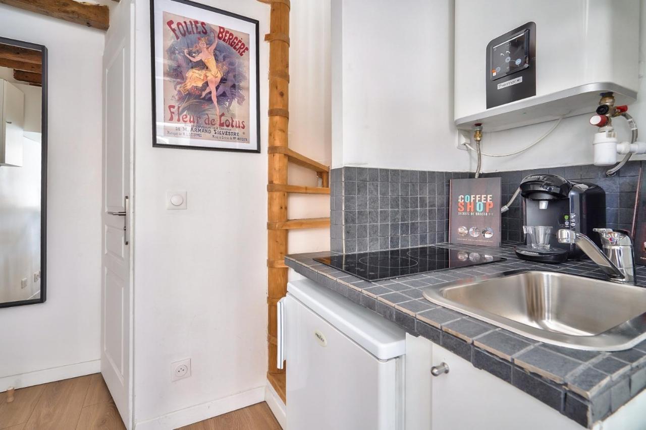 Cute And New Studio Duplex In The Heart Of Paris Dış mekan fotoğraf